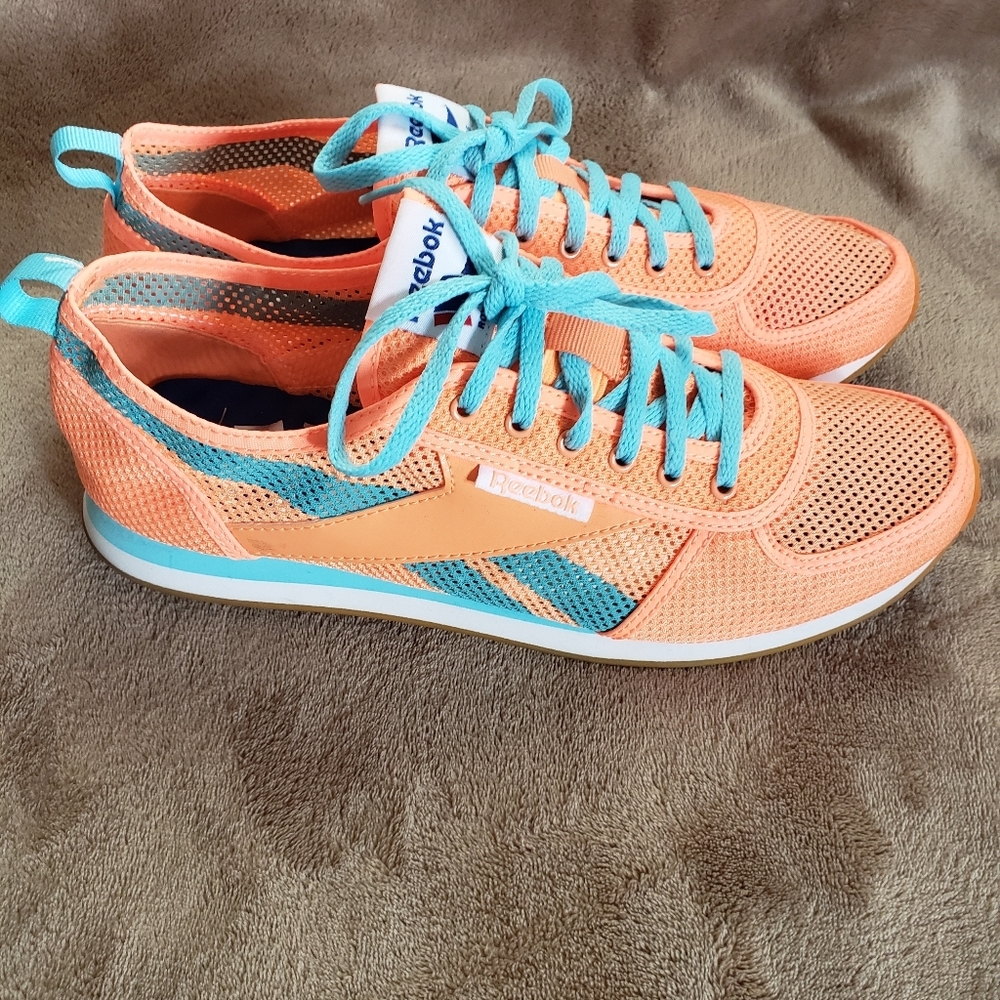 Reeboks with Ortholite insoles